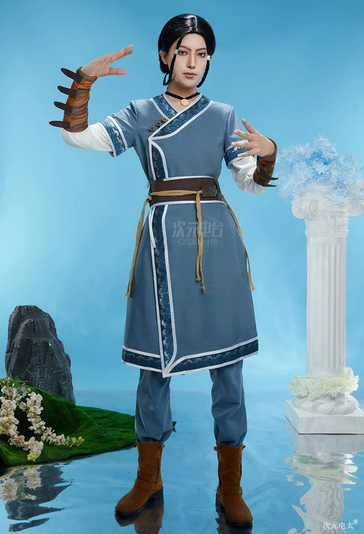 Alternative view of [Pre-Order] Avatar: The Last Airbender: Katara | Blue Water Tribe Battle Suit Cosplay Costume